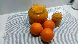 COMO FAÇO GELEIA DE LARANJA  RECEITA DA ISA [upl. by Enomys]