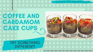 COFFEE AND CARDAMOM CAKE CUPS [upl. by Inami]