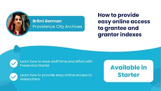 How to provide easy online access to grantee and grantor indexes [upl. by Anya496]