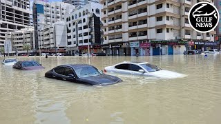 UAE experiences heaviest rainfall in 75 years [upl. by Amias]