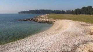 Rovinj beaches PORTON BIONDI [upl. by Ikceb]