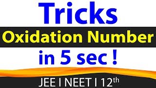 Tricks to find oxidation state  Redox Reactions  Class 11 chemistry  Narendra Sir IITB 2003 [upl. by Eca]