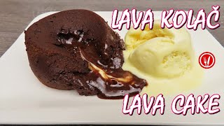 Čokoladni Lava Kolač ▪️ Chocolate Lava Cake [upl. by Mungovan]