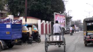 Driving through streets of Dehradun [upl. by Mylan756]