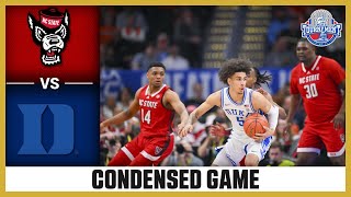 NC State vs Duke Condensed Game  2024 ACC Men’s Basketball Tournament [upl. by Tedder84]