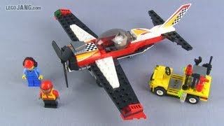 LEGO City Stunt Plane 60019 set review [upl. by Yhtir]