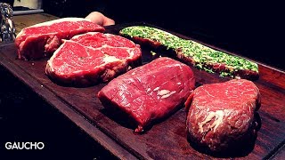 Gaucho Steakhouse London Review Best Steaks And Desserts  Riley Serola [upl. by Kirsten454]