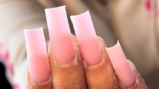 PERFECT ACRYLIC APPLICATION ✨ Beginner Friendly   HOW TO PREVENT LIFTING 💘 [upl. by Haily]