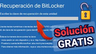 Solución a Clave de BitLocker  Cómo Omitir la Pantalla Azul de BitLocker Después de Actualizar [upl. by Enelav]