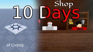 10Day Roblox Coding Challenge [upl. by Coonan]