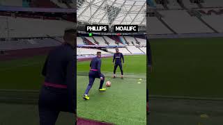 1 vs 1 with Kalvin Phillips 🔥 [upl. by Mccartan]