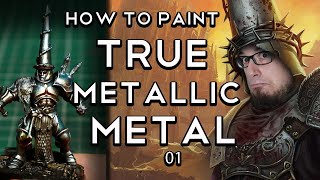 How to paint cool True Metallic Metals  TMM steel [upl. by Ahsemat]