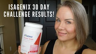 Isagenix 30 Day Challenge Results How many pounds and inches [upl. by Angelita586]