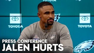 Eagles Press Conference Jalen Hurts  September 5 2024 [upl. by Kcir39]