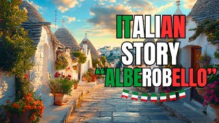 Italian story quotAdventure in the ALBEROBELLOquot  Italian with subtitles The best way to learn Italian [upl. by Merrile]