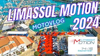 Front de Mer Limassol Marina  Chypre et Expo Auto Moto  Limassol Motion 2024 [upl. by Rusert]