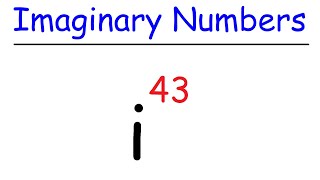 Imaginary Numbers  Basic Introduction [upl. by Ilahsiav609]