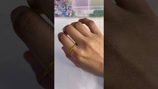 Diy Wire Ring✨shorts youtubeshorts youtube trending viral shortvideo viralvideo video diy [upl. by Artap]