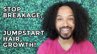 How to STOP breakage and Grow Longer Hair [upl. by Elleret]