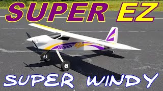 FMS SUPER EZ V4 windy day Demo at RCACF By RCINFORMER [upl. by Crowns]