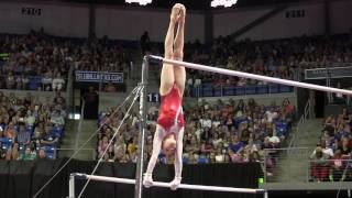 Madison Kocian  Uneven Bars  2016 PampG Gymnastics Championships – Sr Women Day 1 [upl. by Thoer]