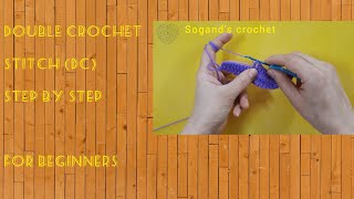 double crochet stitch [upl. by Milak]