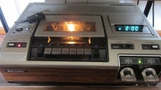 1978 Panasonic PV1100 VHS VCR [upl. by Khanna]