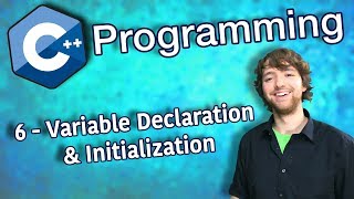 C Programming Tutorial 6  Variable Declaration and Initialization [upl. by Aicirtal]