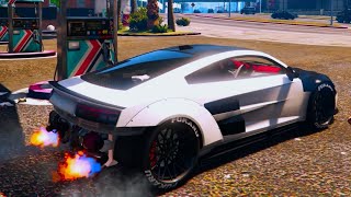 Obey 10F Widebody Customization Audi R8  GTA 5 Online shorts [upl. by Christmann]