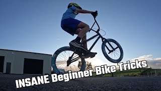 3 EASY BMX Tricks for Beginners [upl. by Sitnik]