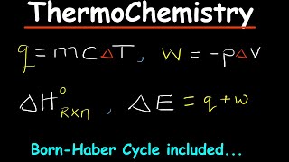 ThermoChemistry Full Review with Practice Problems [upl. by Artek]