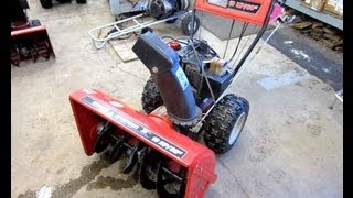 Why A Snowblower Kept Breaking Auger Belts [upl. by Essile]