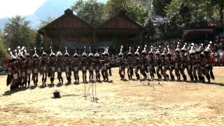 Khiamniungan Naga tribes men dancing like Horse [upl. by Asseniv]