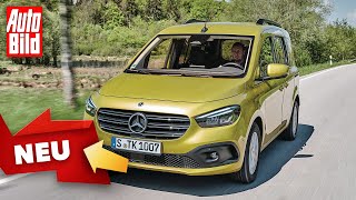 Mercedes TKlasse 2022  So fährt sich der ENachfolger des Citan  Fahrt mit Michael Gebhardt [upl. by Lainahtan243]