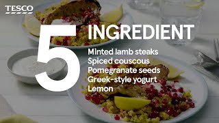 5ingredient Moroccanstyle lamb  Tesco Food [upl. by Pazia861]