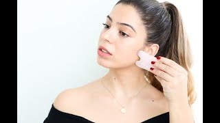 How I Use Gua Sha for Clear Skin  Lymph Drainage [upl. by Georg]