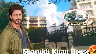 Shahrukh Khan House  Mannat House Shahrukh Khan  Vlog Video  Mannat House [upl. by Repmek642]