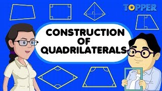 How to construct a Quadrilateral  Class 8th Maths [upl. by Harrison564]