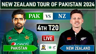 PAKISTAN vs NEW ZEALAND 4th T20 MATCH 2024 PAK BATTING 10 OVERS REPORT amp HIGHLIGHTS  PAK VS NZ LIVE [upl. by Emalia866]