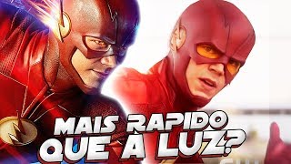 QUAL A VELOCIDADE DO THE FLASH NA 4 TEMPORADA [upl. by Ahnavas447]