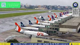 LIVE NO AEROPORTO DE SÃO PAULO CONGONHAS  CGH AIRPORT  SBSP PLANE SPOTTING [upl. by Alaik]