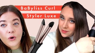 BaByliss Curl Styler Luxe Review and Tutorial For Loose Curls  Beauty Lab  Cosmopolitan UK [upl. by Ailehc]