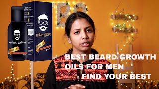 How to grow Beard Faster  BEST BEARD OILS  TAMIL [upl. by Nylakcaj]