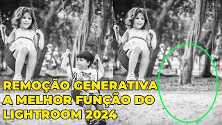 Remoção generativa IA Lightroom A melhor função de 2024  Básico 87 [upl. by Renado]