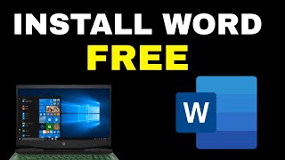 How to Download amp Install Microsoft Word Office For Free on PC  Laptop [upl. by Danila62]