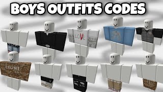 Roblox Boys Outfits Codes For Brookhaven RP Berry Avenue and Bloxburg [upl. by Kwon]