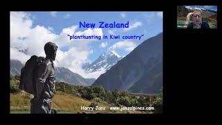 New Zealand  plant hunting in Kiwi country A talk by Harry Jans for the Alpine Garden Society [upl. by Monsour]