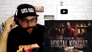 Cesar Mc  Mortal Kombat Videoclipe Oficial  REACT [upl. by Darej137]