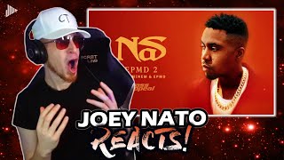 Joey Nato REACTS to NAS  EPMD 2 feat EMINEM amp EPMD [upl. by Assena920]