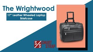 17” Leather Wheeled Laptop Briefcase – THE WRIGHTWOOD  McKleinUSA [upl. by Bainbridge]